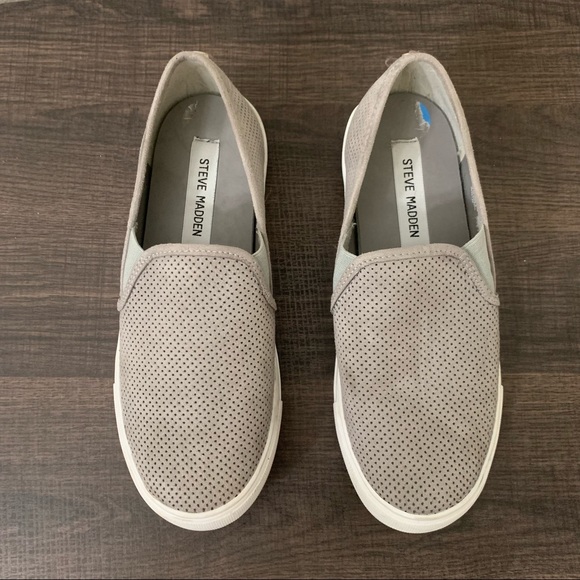 Steve Madden Zarayy Gray skate shoe size 6.5 - Picture 9 of 9